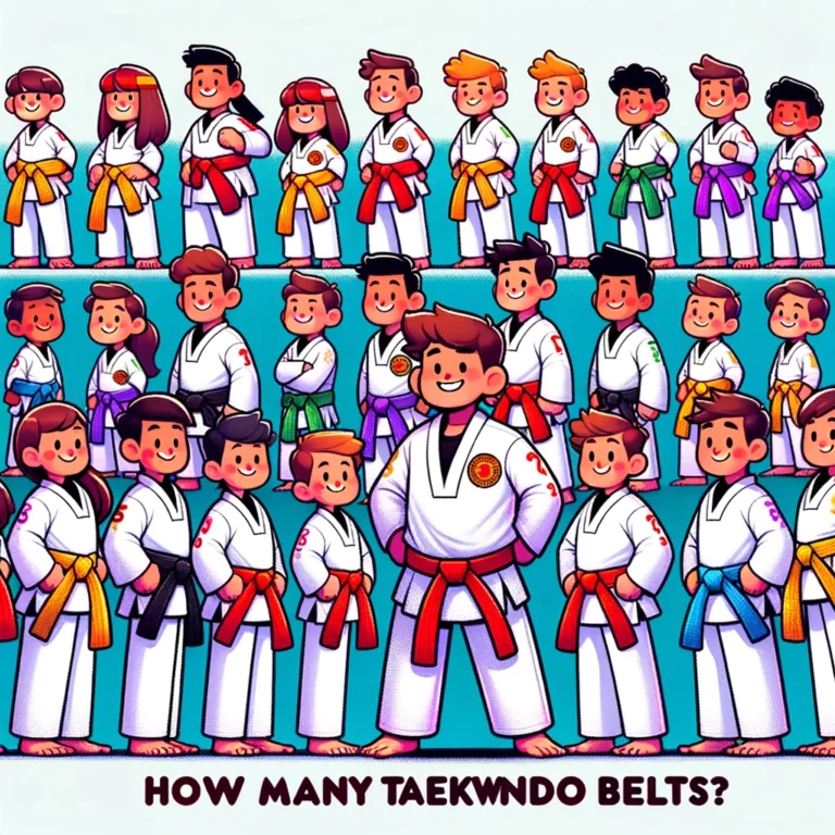 How many Taekwondo belts?
